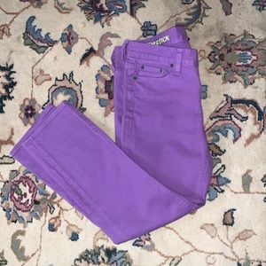 J. Crew matchstick pants 28